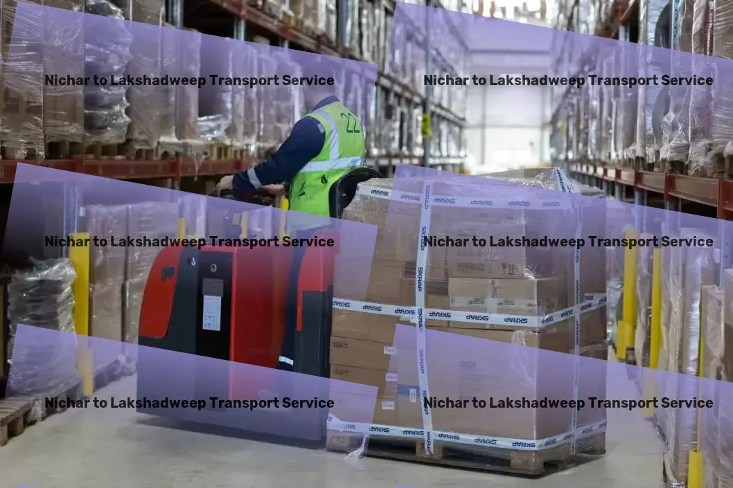 Nichar to Lakshadweep Transport A new era of convenience and efficiency in transporting goods across India begins now. - Door-to-door goods shipment