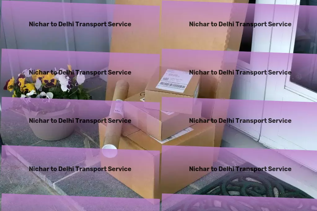 Nichar to Delhi Transport A stitch in time: Ensuring timely deliveries across India. - Commercial goods forwarding