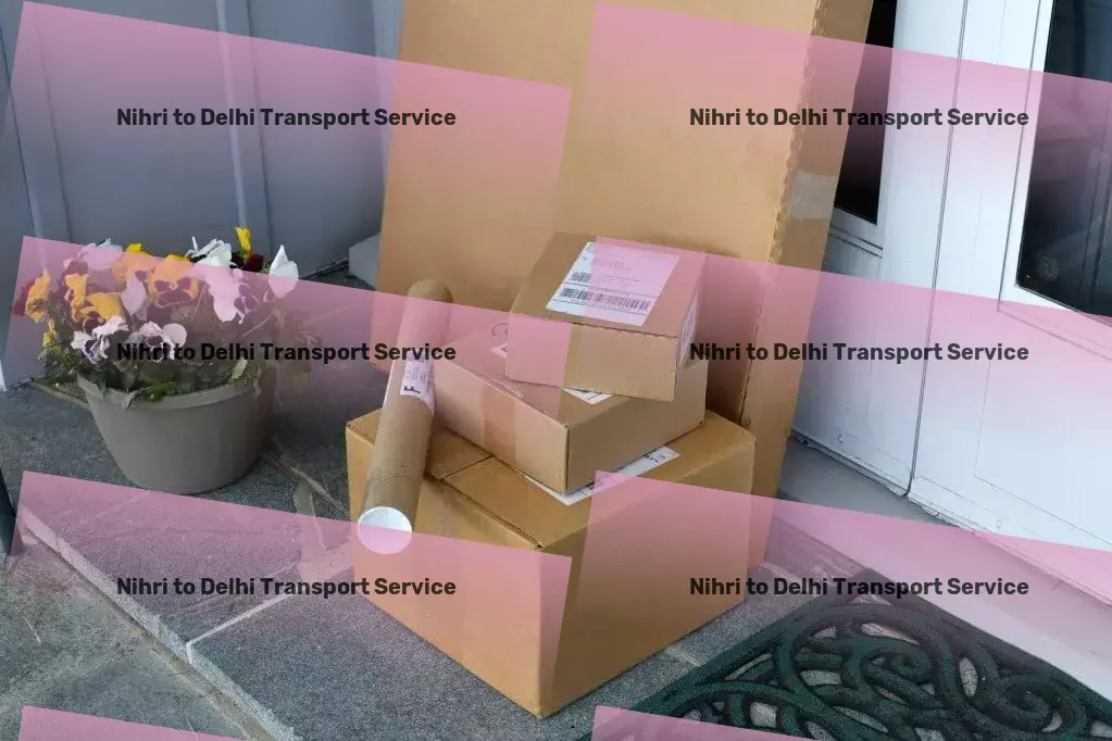 Nihri to Delhi Transport High-capacity transport and shipment