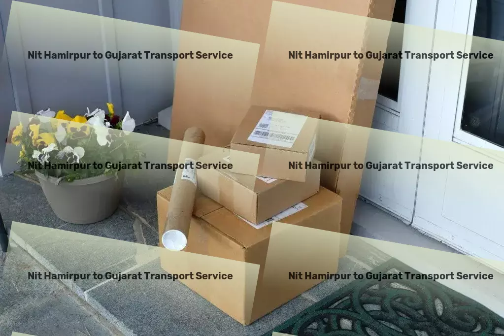 Nit Hamirpur to Gujarat Transport Urban cargo forwarding