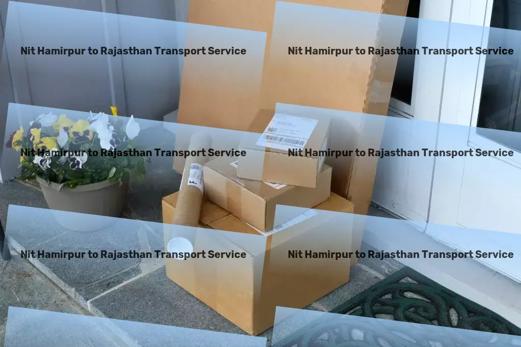 Nit Hamirpur to Rajasthan Transport Urban cargo forwarding