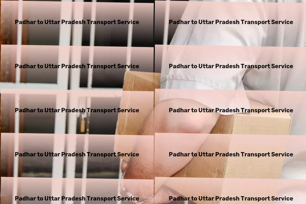 Padhar to Uttar Pradesh Transport Cargo transit services