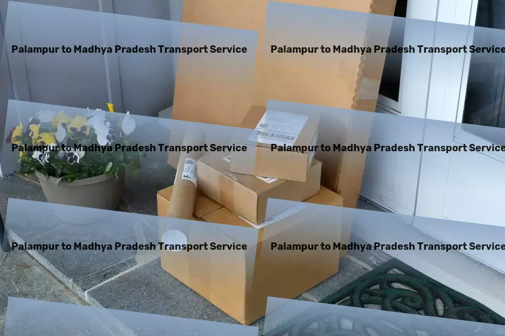 Palampur to Madhya Pradesh Transport Full truckload shipping solutions