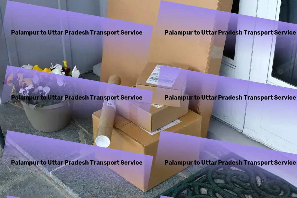 Palampur to Uttar Pradesh Transport Customized goods logistics