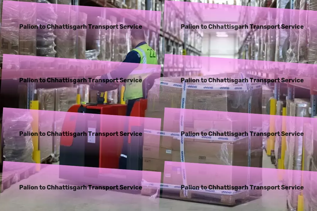 Palion to Chhattisgarh Transport Express furniture transport