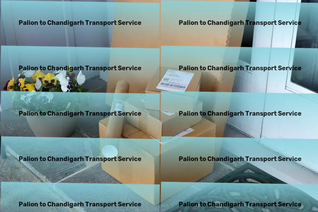 Palion to Chandigarh Transport Heavy parcel delivery