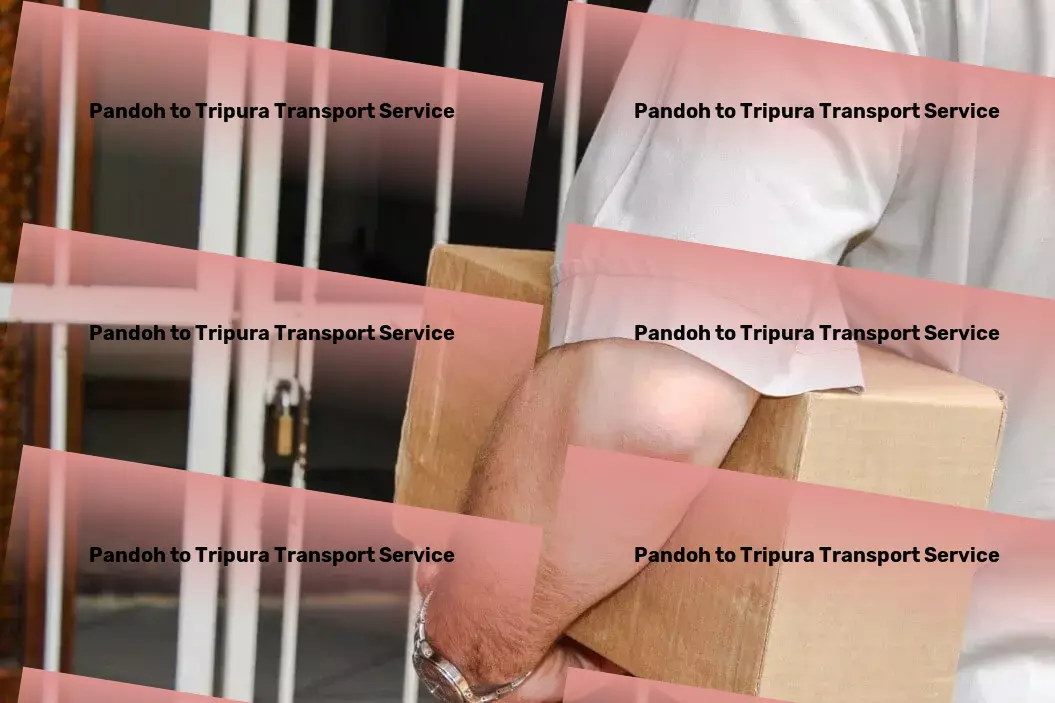 Pandoh to Tripura Transport Specialized furniture shipping