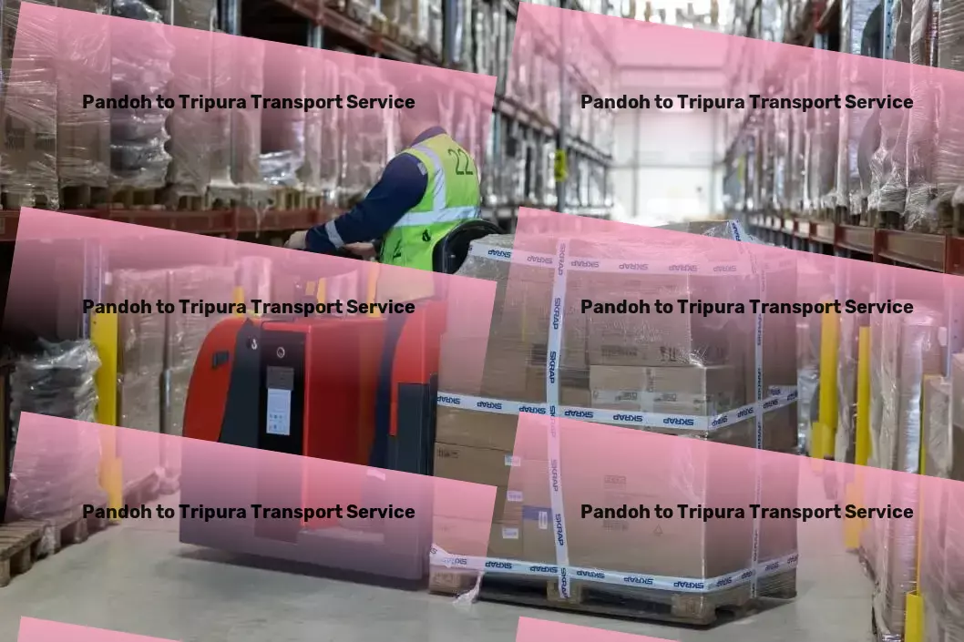 Pandoh to Tripura Transport Fast furniture delivery