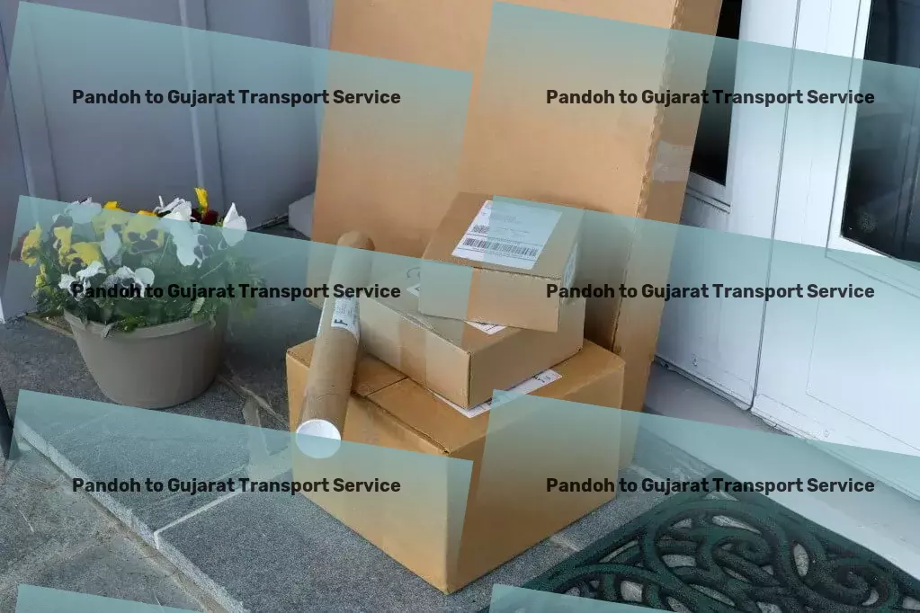 Pandoh to Gujarat Transport Advanced goods shipping