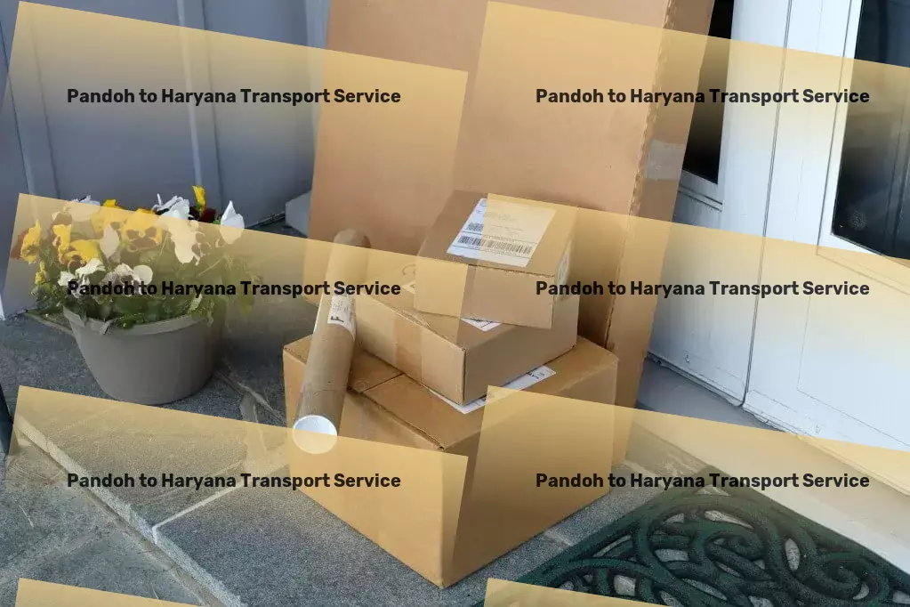 Pandoh to Haryana Transport Long-haul cargo logistics