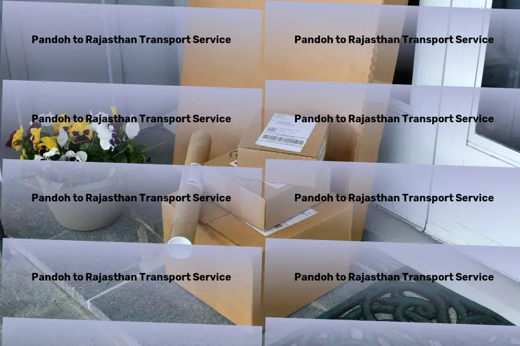 Pandoh to Rajasthan Transport Secure shipping solutions