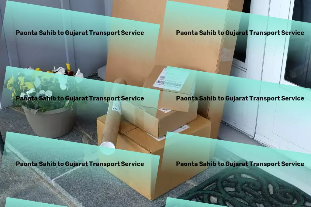 Paonta Sahib to Gujarat Transport Upgrade to smarter, faster goods delivery across India today. - Rapid road logistics