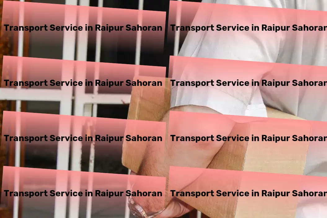 Cargo in Raipur Sahoran, Himachal Pradesh (HP) Industrial shipping services