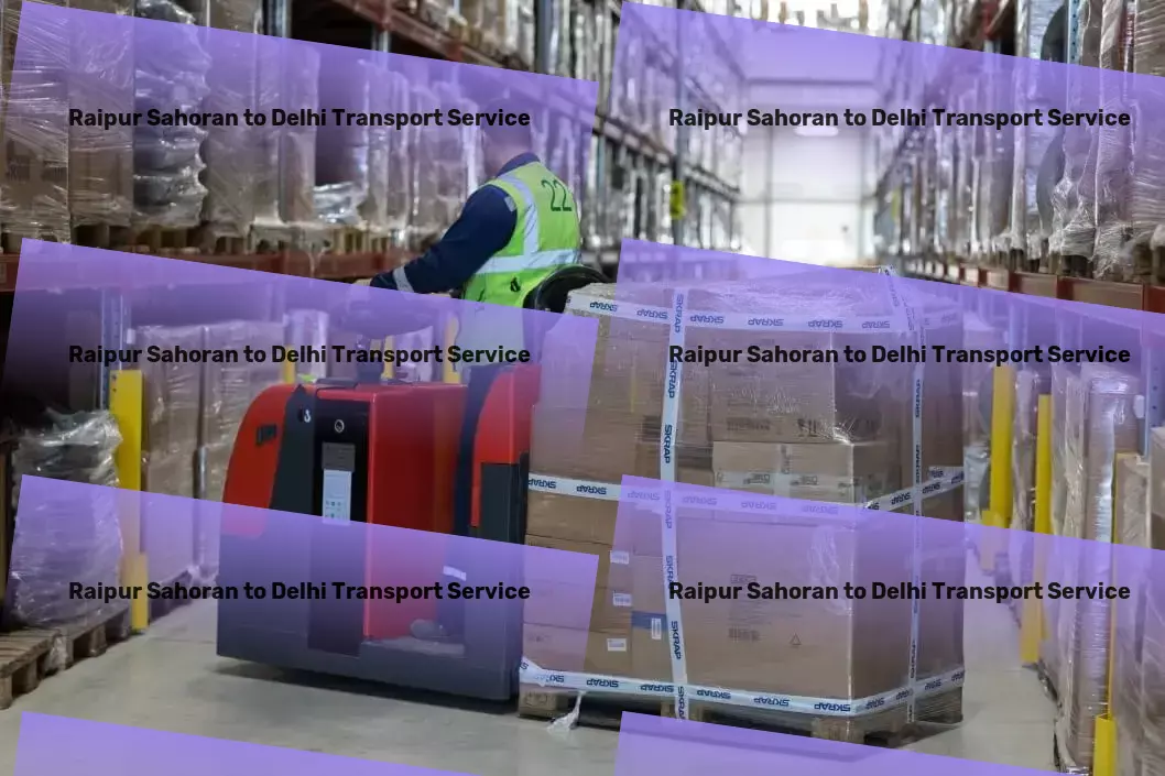 Raipur Sahoran to Delhi Transport India's preferred logistics and transportation partner. - Nationwide goods shipment services