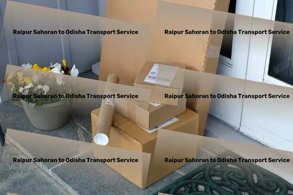 Raipur Sahoran to Odisha Transport Express road transport