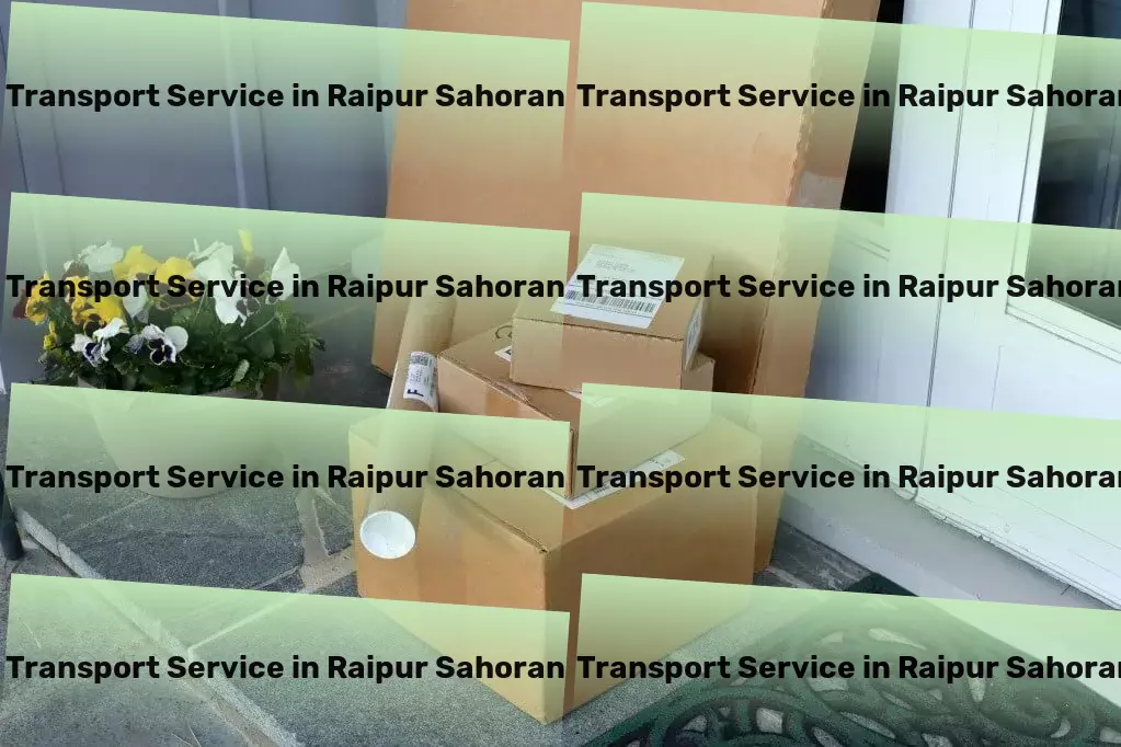 Cargo in Raipur Sahoran, Himachal Pradesh (HP) Spearheading a new age of transport efficiency in India! - Specialized package transport