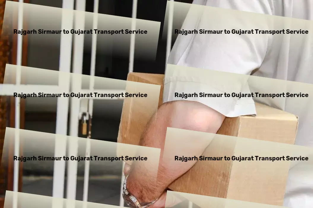 Rajgarh Sirmaur to Gujarat Transport Delivery service provider