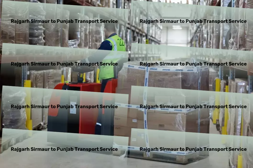 Rajgarh Sirmaur to Punjab Transport Nationwide goods forwarding