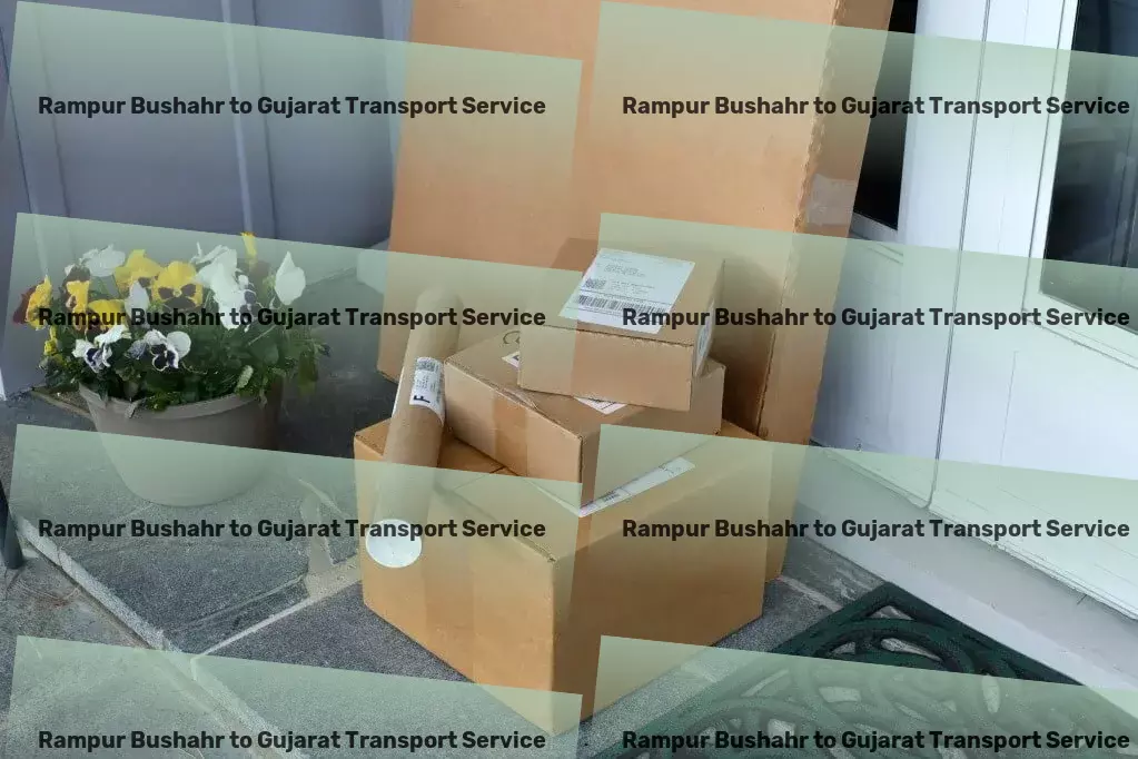 Rampur Bushahr to Gujarat Transport Parcel freight networks