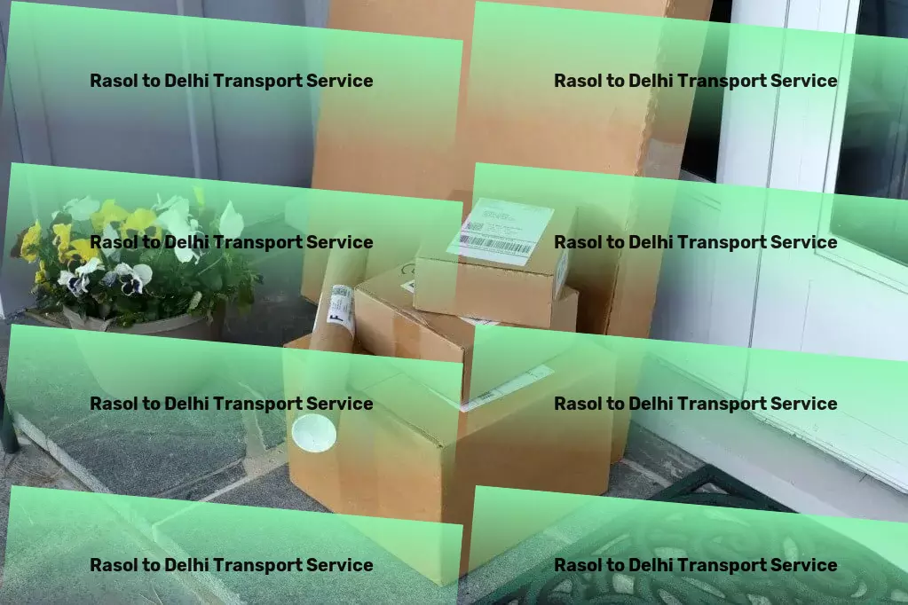 Rasol to Delhi Transport High-capacity goods delivery