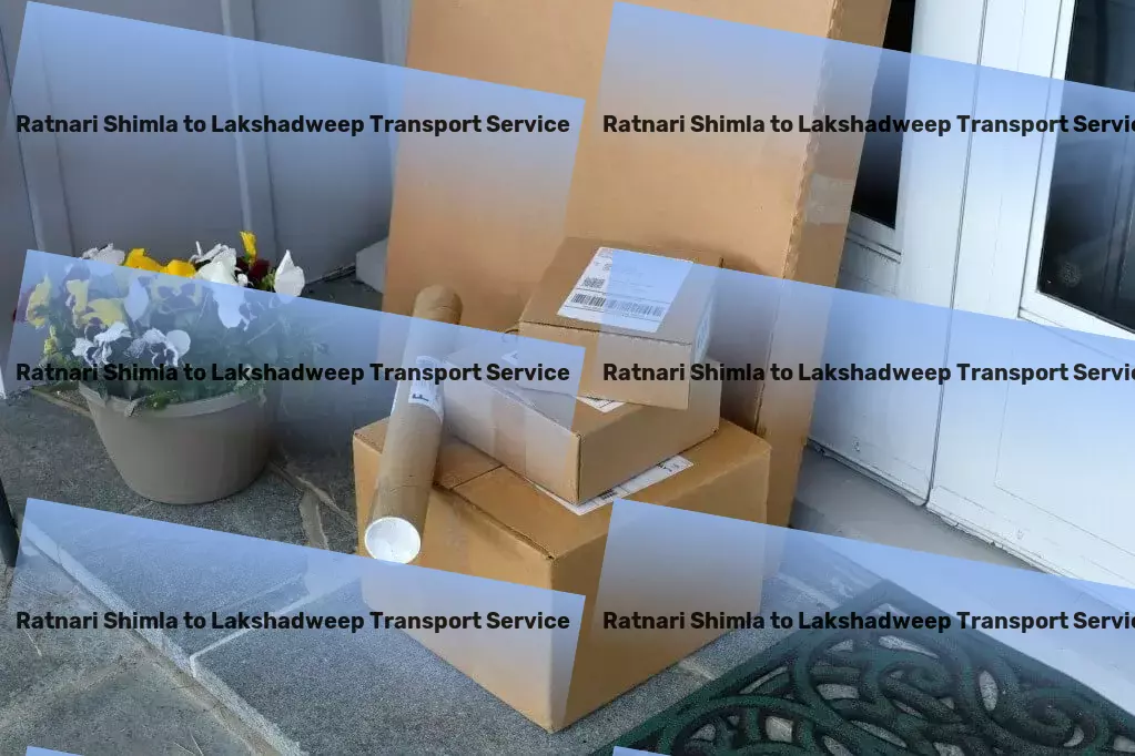 Ratnari Shimla to Lakshadweep Transport Multi-city goods transport