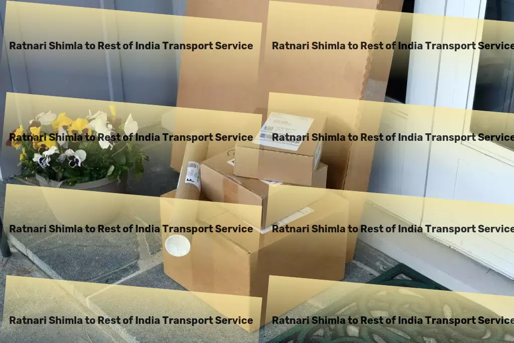 Ratnari Shimla to Rest Of India Transport Express goods relocation